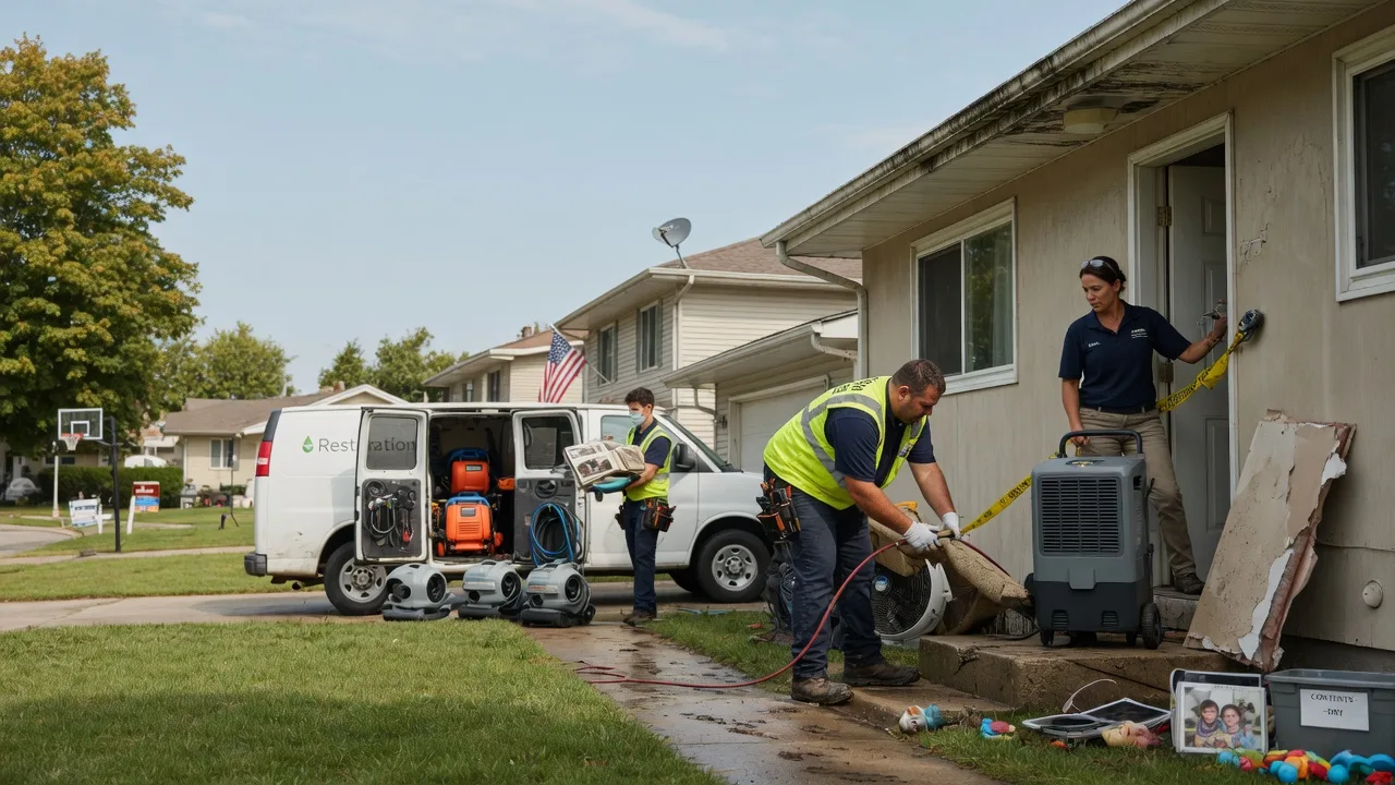 Water Damage Restoration in Hunters, WA near me